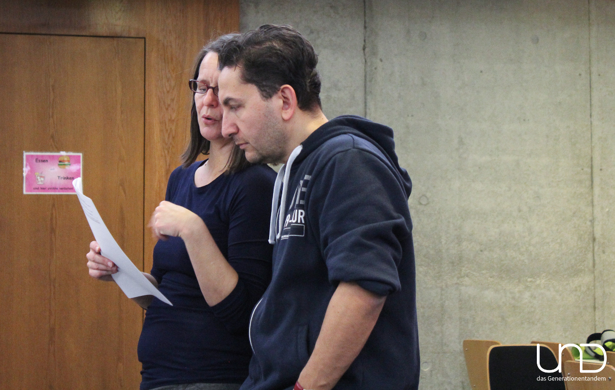 Die künstlerische Leitung: Priska Sager und Antonio Turchiarelli