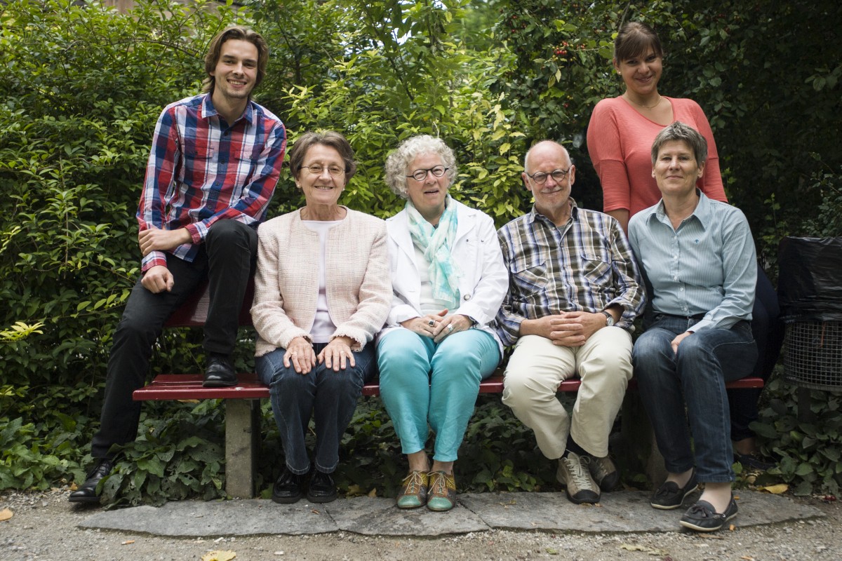 Der Vorstand von UND vor dem Beginn der diesjährigen Hauptversammlung. - Bild: Herbert Schweizer