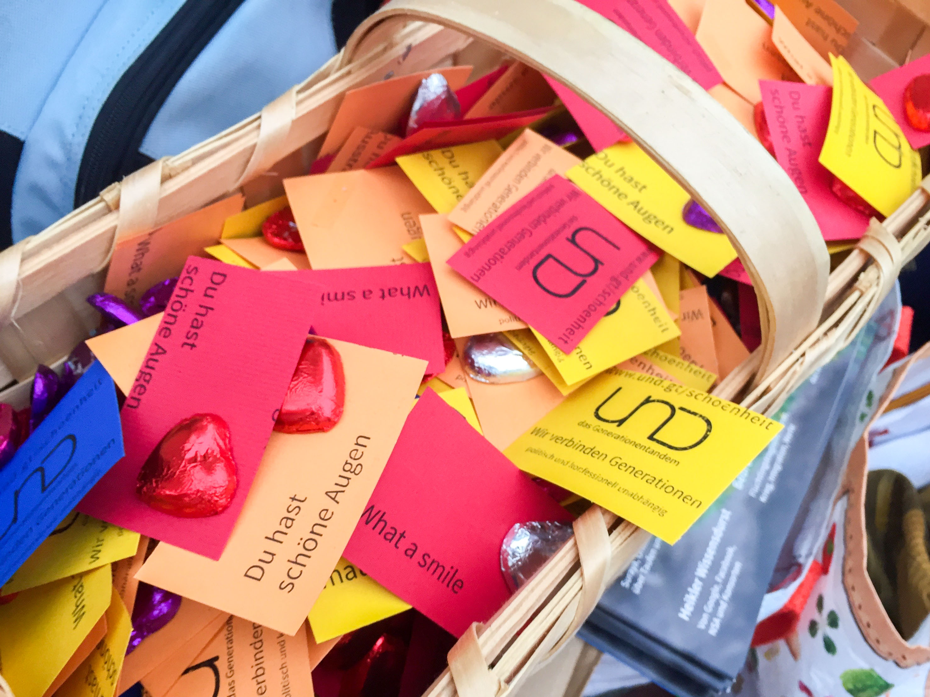 Die 1000 Komplimente fanden ihren Besitzer. – Bild: er