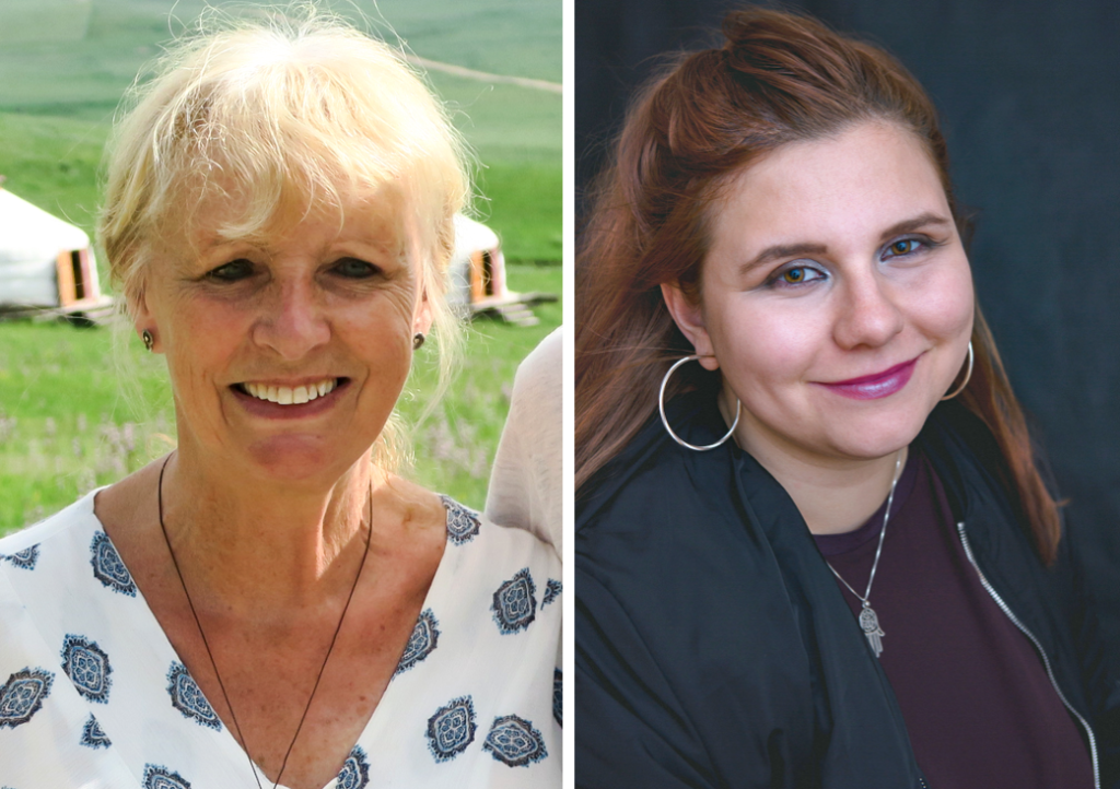 Zwei Frauen über Feminismus: Ursula Haller (68) und Virginia Köpfli ( sind am Montag, 29. Mai im Generationentalk. – Bilder zvg