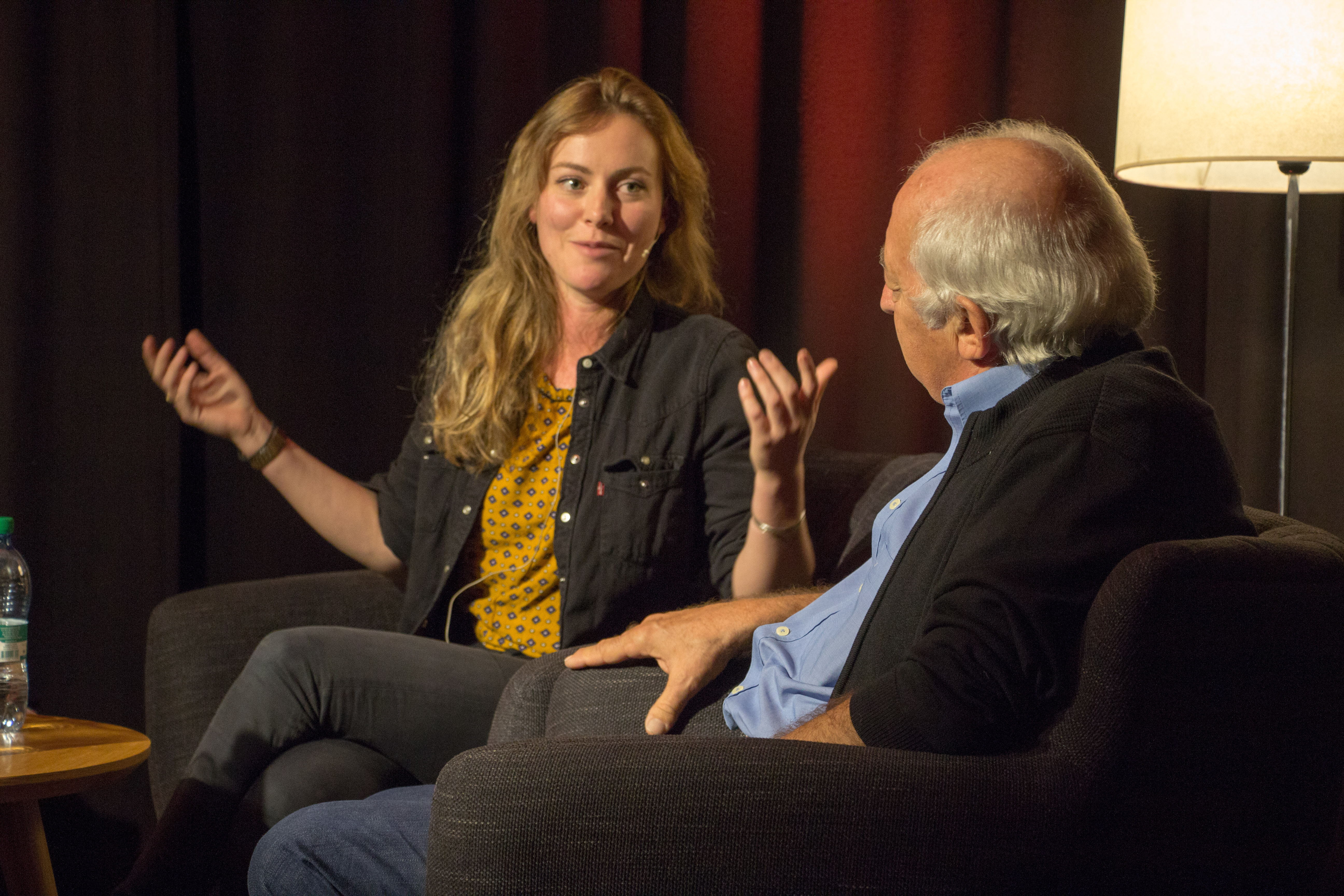 Liska Bernet und Roland Jeanneret wünschen sich im Generationentalk eine solidarischere Schweiz