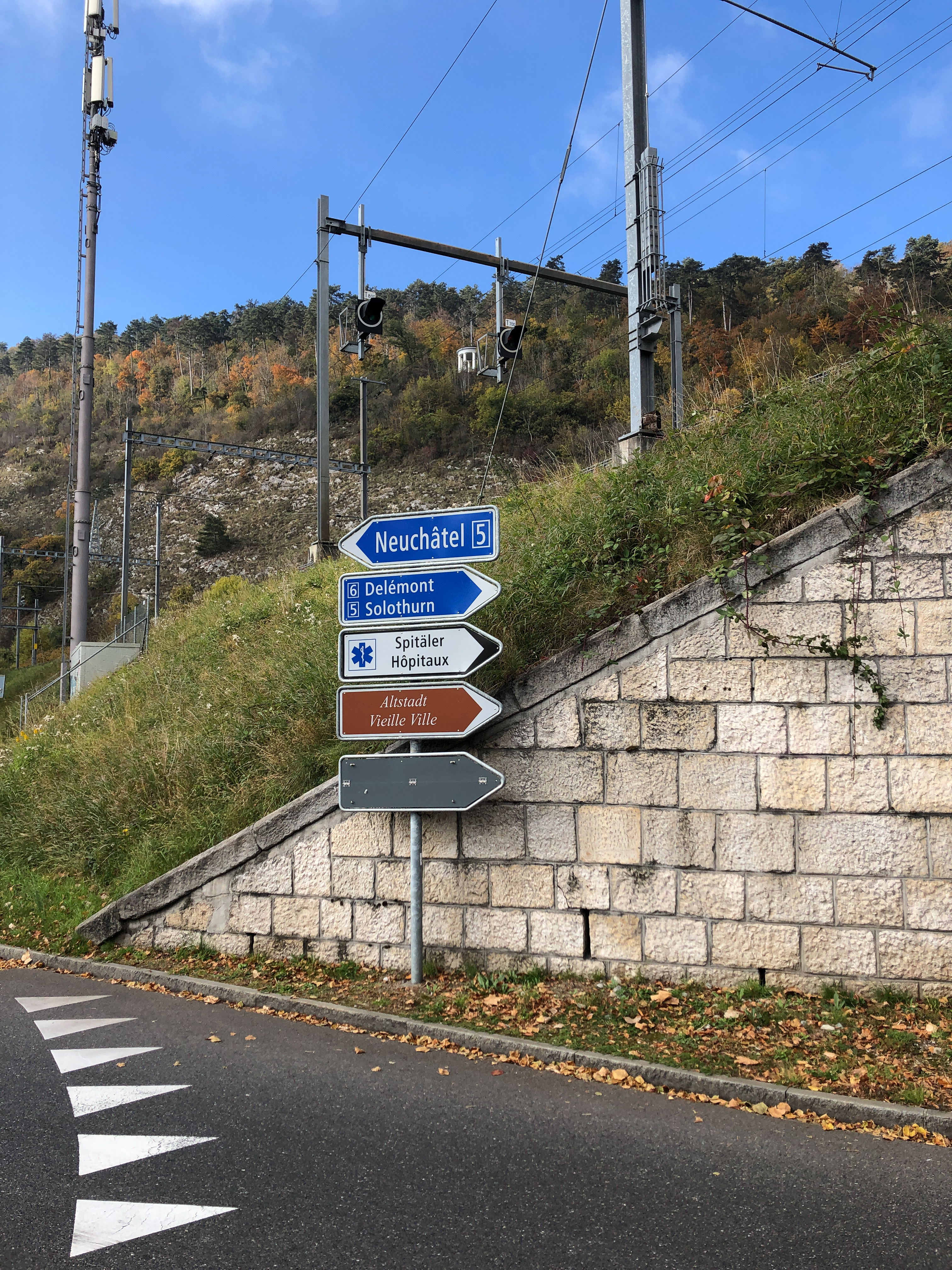 Wo ist da der Graben?