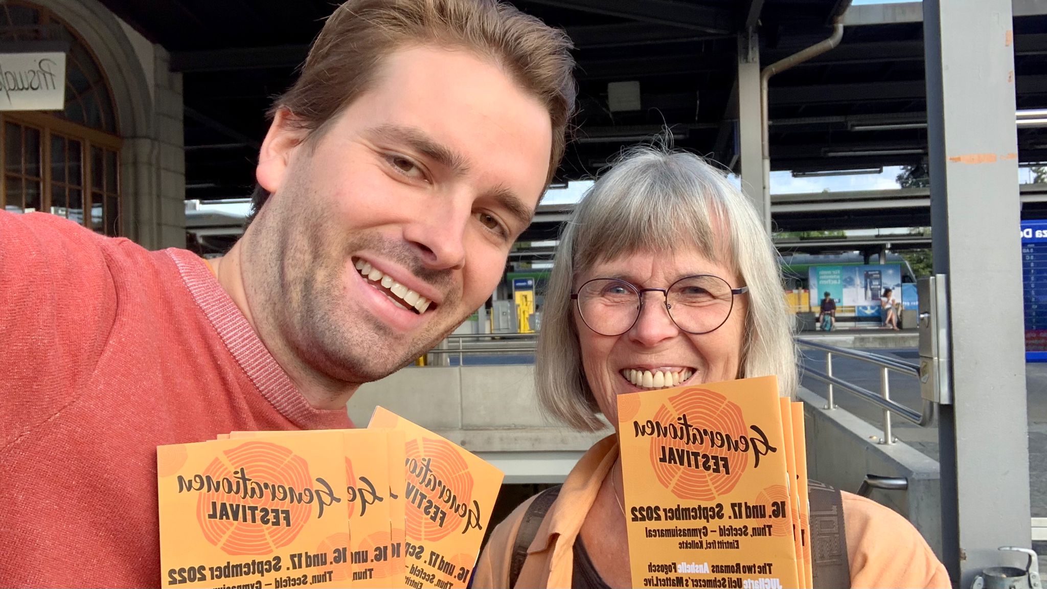 Schon fast so weit: Das Team von UND Generationentandem erwartet dich am Generationenfestival 2022