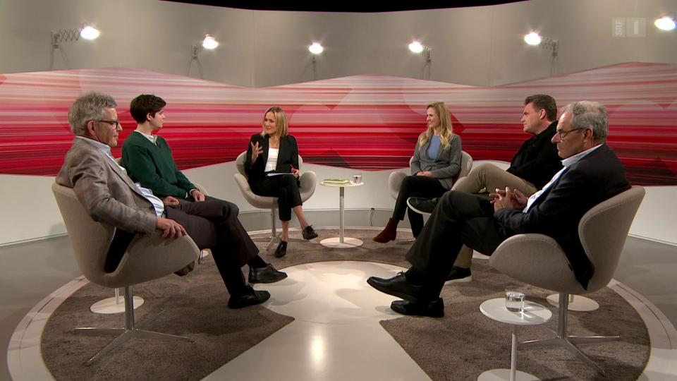 Im Fernseh-Gespräch